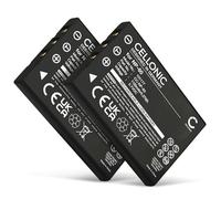 CELLONIC 2x Batteria compatibile con Toshiba Camileo HD, P10, NP-60