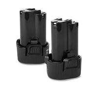 CELLONIC 2x Batteria per Attrezzo Compatibile con Makita DF330D, DF330DWLX, DMR108, BL1013 - (2000mAh, 10.8V)