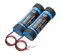 CELLONIC 2x Batteria per Consolle giochi Compatibile con Sony CECH-ZCM2E, CECH-ZCM2U, PlayStation PS4 Move Motion Controller Version 2, LIS1651 - (3350mAh, 3.7V)