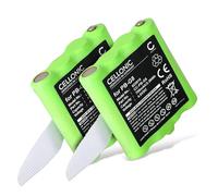 CELLONIC 2x Batteria per Dispositivo radio Compatibile con Midland M24 S, G8, PMR446, Compatibile con Alan PB-G8 - (700mAh, 4.8V)