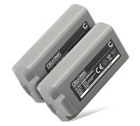 CELLONIC 2X Batteria per Drone Compatibile con DJI Mini 2, Mini 2 SE, Mavic Mini 2, BWX161-2250-7.7 - (2250mAh, 7.7V)