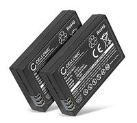 CELLONIC 2x Batteria per Drone Compatibile con Parrot Race, Night, Hydrofoil, PF070071 - (550mAh, 3.7V)