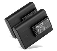 CELLONIC 2x Batteria per Fotocamera Compatibile con Leica M8, M9-P, M9-M, BP-SCL1 - (1700mAh, 3.7V)