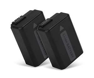 CELLONIC 2x Batteria per Fotocamera Compatibile con Sony ILCE-6000 (α6000), A6400 ILCE-6400, Alpha 6400 ILCE-6400, NP-FW50 - (1030mAh, 7.4V)