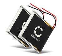 CELLONIC 2x Batteria per Headset/Auricolare/Cuffie Compatibile con Plantronics Voyager Focus B825, Voyager Focus B825-M, AHB403029 - (360mAh, 3.7V)