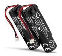 CELLONIC 2x Batteria per Rasoi & Tagliacapelli Compatibile con Wahl Legend, Super Taper Cordless, Cordless Magic Clip, 93837-001 - (3400mAh, 3.7V)