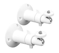 CELLONIC 2X Supporto da Parete per Fotocamera Compatibile con Arlo, Compatibile con Eufy, Compatibile con Wyze - Supporto Girevole in Alluminio con Filetto 1/4", per Interno ed Esterno