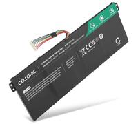 CELLONIC Batteria compatibile con Acer Swift 3, Spin 5, Aspire V3, AC14B8K | 3600mAh, 11.4V, Polimeri di litio per Acer Aspire V13, ES1, E11, R3 131T, R7 371T, E3, 372T, V5, Packard Bell EasyNote LE69KB