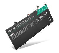 CELLONIC Batteria compatibile con Lenovo Air 14, Flex 6-14, L17C4PB0 | 5800mAh, 7.6V, Polimeri di litio per Lenovo 530S-14IKB-Type 81EU-81EU00EXHH, Flex 6-14ARR, 6-14IKB, FLEX-14API 81SS, L17M4PB0