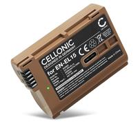 CELLONIC Batteria compatibile con Nikon 1 V1, D500, D600, D610, EN-EL15 | (2250mAh-7.4V-Ioni di Litio) per Nikon D7000, D7100, D7200, D750, D7500, D800, D800E, D810, D810A, D810E, D850, Digital SLR