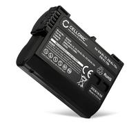 CELLONIC Batteria compatibile con Nikon ZR, D850, 1 V1, D7500, Z 8, EN-EL15 | 2000mAh, 7V, Ioni di Litio per Nikon D750, D500, Z6 II, D7000, D800, D7200, D7100, Z7, D810, D610, D600, D800E, Z 7II, 5, 6