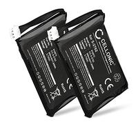 CELLONIC, Batteria Compatibile con Philips ID555 - Design Collection Compatibile con Grundig Scenos, Scenos A (500mAh, 3.7V) 2X Batteria di Ricambio 5-2762