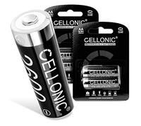 CELLONIC, batteria compatibile con Siemens Gigaset C620, Gigaset C620A, Gigaset C620H (2600mAh, 4x 1.2V) 4x Batteria di ricambio 4x AA Mignon LR6