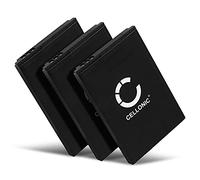 CELLONIC, batteria compatibile con Siemens Gigaset SL400, Gigaset SL450HX, Gigaset SL78H (850mAh, 3.7V) 3x Batteria di ricambio V30145-K1310-X445