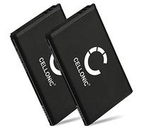 CELLONIC, Batteria Compatibile con Snom M65 Compatibile con NEC Gx77, SV9100 (1200mAh, 3.7V) 2X Batteria di Ricambio A051,10000058