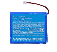 CELLONIC Batteria compatibile con Stabo Freecomm 850, Albrecht ICP083448 | 2000mAh, 3.7V, Litio Polimeri per Albrecht Tectalk Float PMR446, Stabo ICP083448