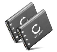 CELLONIC, Batteria GPS compatibile con Bosch Nyon, S6EA (700mAh, 3.7V) 2x Batteria di Ricambio 150906AAWW017, 1ICP6/32/39, S6EA
