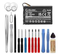 CELLONIC, Batteria GPS compatibile con Garmin Drive 51, 50, 50LMT, 5 Pro, DriveSmart 51, 5 Nüvi 55, 52, 40, 30 (1100mAh, 3.7V) Batteria di Ricambio 361-00056-00 361-00056-50 361-00045-00