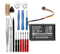 CELLONIC, Batteria GPS compatibile con TomTom Go 510, Go 520, Go 500, GO 930, Go Basic 6, Go 520 WIFI, Via 62 (1100mAh, 3.7V) 1x + Set di strumenti 17pz Batteria di Ricambio AHA11110004, P5, P6