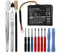 CELLONIC, Batteria GPS compatibile con TomTom Start 25, Via 135, Via 135M (900mAh, 3.7V) + Set di strumento Batteria di Ricambio 6027A0114501 KL1
