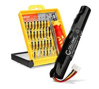 CELLONIC, Batteria per altoparlante compatibile con Bang & Olufsen BeoPlay A2, BeoLit 17, BeoLit 15 (3400mAh, 7.4V) + Set di strumento Batteria di Ricambio J406/ICR18650NH-2S