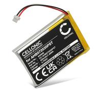 CELLONIC, Batteria per Cuffie Compatibile con Jabra Evolve 75 (400mAh, 3.7V) Batteria di Ricambio AHB572535PST