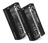 CELLONIC, Batteria per Cuffie compatibile con Sony MDR-RF4000, MDR-IF245RK, MDR-RF4000K (700mAh, 2.4V) 2x Batteria di Ricambio BP-HP550-11