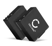 CELLONIC, Batteria per Fotocamera, Compatibile con Akaso EK 7000 PRO 4K Action Camera, Campark X20 (3.7V, 900mAh) 2 Pezzi