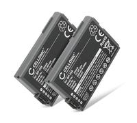 CELLONIC, Batteria per fotocamera compatibile con Canon DC100, DC201, DC230 (700mAh, 7.4V) 2x