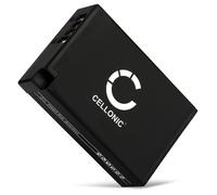 CELLONIC, Batteria per Fotocamera, compatibile con Canon EOS 200D, LP-E17, 750D, 77D, R8, 800D (7.4V, 950mAh)
