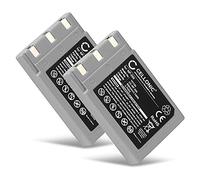 CELLONIC, Batteria per Fotocamera, compatibile con Concord 431-XXX, DiMAGE Eye-Q 4342z (3.7V, 850mAh) 2 Pezzi
