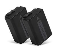 CELLONIC, Batteria per Fotocamera, Compatibile con Sony NP-FW50, ILCE-7M2 (Alpha 7 II / α7 II) (7.4V, 1030mAh) 2 Pezzi