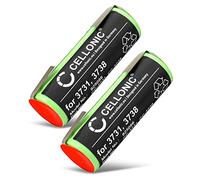 CELLONIC, Batteria per Rasoio compatibile con Braun Oral-B Professional Care 8000, 8300, 3731 (1.2V, 2500mAh) 2 Pezzi