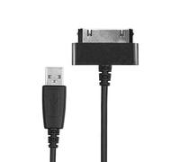 CELLONIC Cavo USB 2.0 Compatibile con Samsung Galaxy Note 10.1 / Tab 8.9 / Tab 10.1 / Tab 2 7.0 / Tab 2 10.1 / GT-N8000 Ricarica Cavetto Dati per Tablet con Porta 30 Pin Connettore 1.0m in Nero