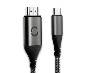 CELLONIC Cavo USB C Type C, Lungo 1.8m, Compatibile con TV, Camera, Dvd/Blu-Ray Player, Gaming Console & Co. - HDMI > Micro HDMI Cavetto HDMI 2.0 Cavetto, Filo HDMI