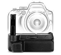 CELLONIC Impugnatura Batteria Compatibile con Nikon D3400, MB-D3400 | Per EN-EL14 Batterie, Impugnatura verticale progettata per un comfort di ripresa prolungato per Nikon D3400, MB-D3400