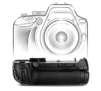CELLONIC Impugnatura Batteria compatibile con Nikon D800, D810, MB-D12 | Per EN-EL15 Batterie, Impugnatura verticale progettata per un comfort di ripresa prolungato per Nikon D800, D810, MB-D12
