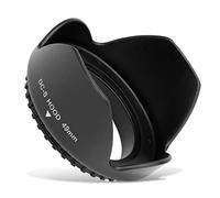 CELLONIC Paraluce Compatibile con Ø 49mm con Filettatura a Vite Ø 49mm Lens Hood in Materiale Sintetico Protegge l'obiettivo e la Lente da Urti e Graffi