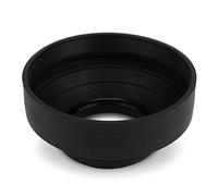 CELLONIC Paraluce Compatibile con Ø 62mm con Filettatura a Vite Ø 62mm Lens Hood in Gomma Pieghevole Protegge l'obiettivo e la Lente da Urti e Graffi
