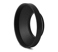 CELLONIC Paraluce Grandangolare Compatibile con Ø 40,5mm con Filettatura a Vite Ø 40,5mm Black Lens Hood in Metallo Protegge l'obiettivo e la Lente da Urti e Graffi