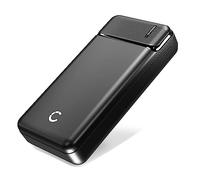 CELLONIC Powerbank Batteria esterna - Power Bank 20000mAh compatibile con iPhone, iPad, AirPods, Samsung Galaxy, Huawei, Xiaomi, Nintendo Switch, PSP nero