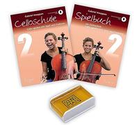 Celloschule 9783795799953) + libro di gioco (ISBN 9783795799953) + libro di gioco (ISBN 9783795721954) + Kolophonium Gabriel Koeppen (Starter set)