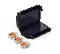 CellPack 407862 EASY-PROTECT/332 Scatola gel collegamento morsetti flessibile: 0.2-4 mm² rigido: 0.2-4 mm² 1 pz. Nero