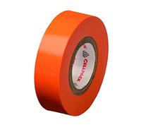 Cellpack, No. 128, dimensioni 10 m x 19 mm x 0,15 mm (lunghezza x larghezza x spessore), Arancione, Nastro di isolamento elettrico in PVC