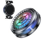 Cellphone Radiator Fan, Portable Magnetic Suction Cooler, Lightweight Quiet Cooling Fan, Full Hole Design, Compact Mobile Cooling for Family, Friends, Colleagues, 2.32x0.74 inches