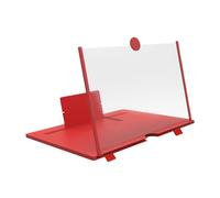 Cellphone Screen Magnifier - HD Movie Enlarger | Foldable Smartphone Screen Amplifier with Anti-Glare Lens, Magnifier with Adjustable Stand, Portable Movie Expander for Videos Games Photos Home Travel