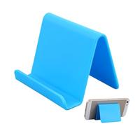 Cellphone Stand for Desk - Light PP Desktop Phone Holder | Stabile Non-Slip Base Table Stand | Compatto 6 x 5 x 4,5 cm | Ideale per guardare video, TV e videochiamate | Adatto per ragazze
