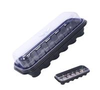 Cells - Vassoi per piantine di piante, kit di germinazione regolabile | Riutilizzabili a 12 celle, vassoi per piantine di piante, per clonare la propagazione della semina di ortaggi e fiori, vivai