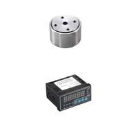 Cellula di carico con display per pesatura a compressione e trazione | Cella di carico per compressione e trazione modello A4M6+HB-C in metallo capacità 5KG-2T(30KG and Indicator)