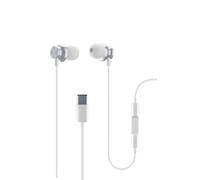 Cellularline Sparrow - USB-C Auricolari stereo in-ear con microfono e remote control Bianco